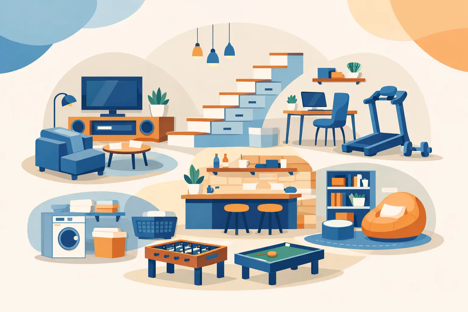 10 Basement Remodeling Ideas for Small Spaces