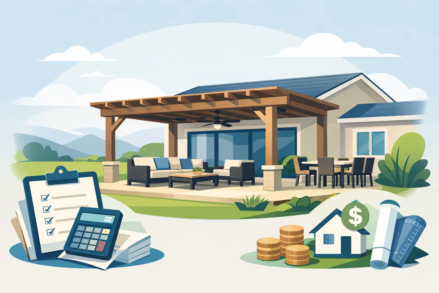 Covered Patio Addition Cost: What to Expect